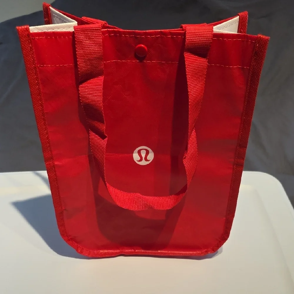 lululemon athletica Red Small Tote Bag